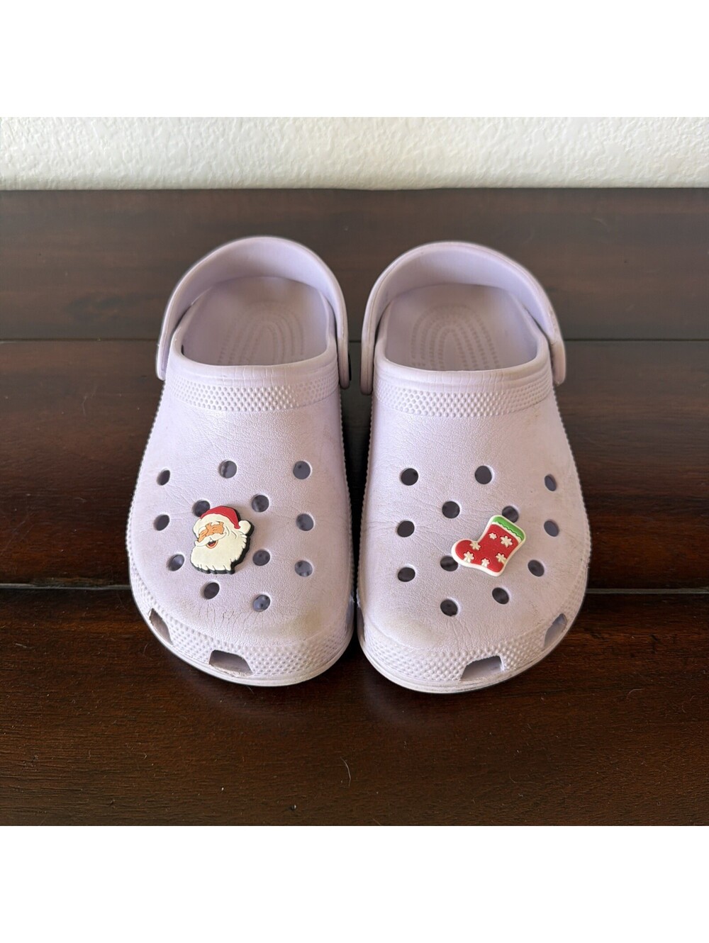 Crocs Girls J 3   Lavender Purple Slip-On Slingback Mules
